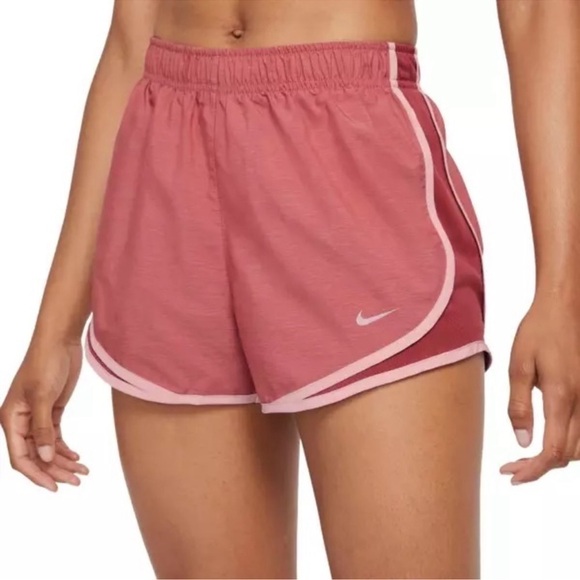 Nike DriFit Tempo Running Shorts Pink Medium - Picture 1 of 5